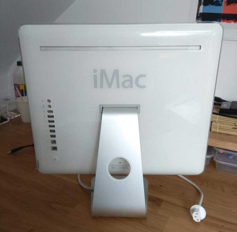Un vieux mac (iMac G5) en 2021 : une histoire folle