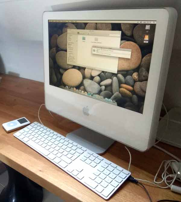 Un vieux mac (iMac G5) en 2021 : tombé sur un truc de fou !